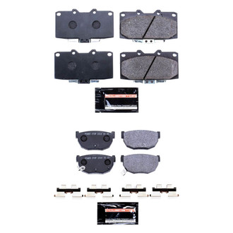 PowerStop® - Track Day Spec Advanced Front and Rear Brake Pad Set