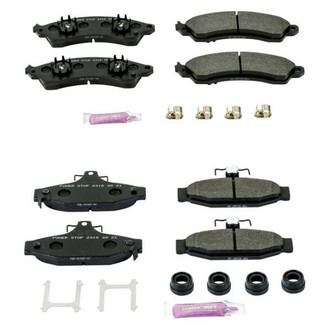 PowerStop® - Track Day Carbon-Fiber Metallic Disc Brake Pads