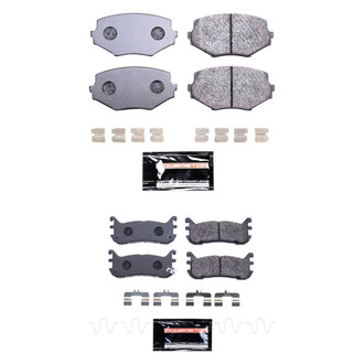 PowerStop® - Track Day Carbon-Fiber Metallic Disc Brake Pads