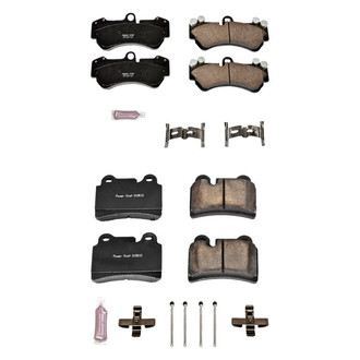 PowerStop® - Z23 Evolution Sport Performance Carbon-Fiber Ceramic Front and Rear Brake Pad Set