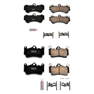 PowerStop® - Z23 Evolution Sport Performance Carbon-Fiber Ceramic Front and Rear Brake Pad Set