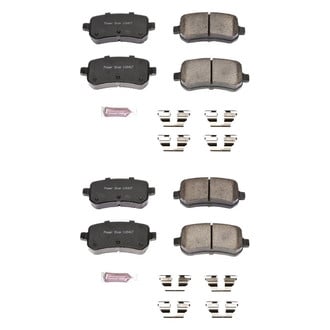 PowerStop® - Z23 Evolution Sport Performance Carbon-Fiber Ceramic Front and Rear Brake Pad Set