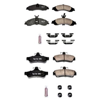 PowerStop® - Z23 Evolution Sport Performance Carbon-Fiber Ceramic Front and Rear Brake Pad Set