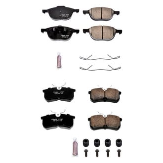 PowerStop® - Z23 Evolution Sport Performance Carbon-Fiber Ceramic Front and Rear Brake Pad Set