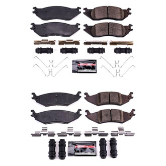 PowerStop® - Z23 Evolution Sport Performance Carbon-Fiber Ceramic Front and Rear Brake Pad Set