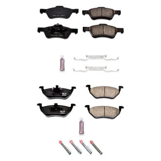 PowerStop® - Z23 Evolution Sport Performance Carbon-Fiber Ceramic Front and Rear Brake Pad Set
