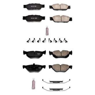 PowerStop® - Z23 Evolution Sport Performance Carbon-Fiber Ceramic Front and Rear Brake Pad Set