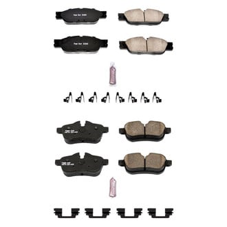 PowerStop® - Z23 Evolution Sport Performance Carbon-Fiber Ceramic Front and Rear Brake Pad Set