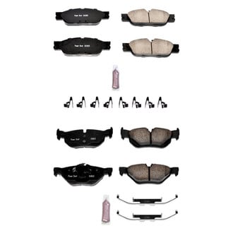 PowerStop® - Z23 Evolution Sport Performance Carbon-Fiber Ceramic Front and Rear Brake Pad Set