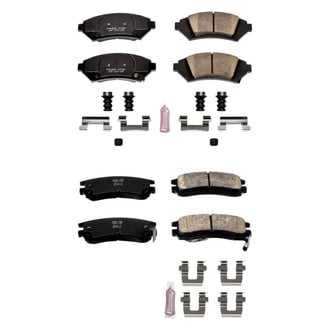 PowerStop® - Z23 Evolution Sport Performance Carbon-Fiber Ceramic Front and Rear Brake Pad Set