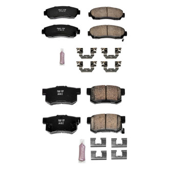 PowerStop® - Z23 Evolution Sport Performance Carbon-Fiber Ceramic Front and Rear Brake Pad Set