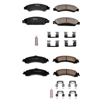 PowerStop® - Z23 Evolution Sport Performance Carbon-Fiber Ceramic Front and Rear Brake Pad Set