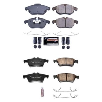 PowerStop® - Z23 Evolution Sport Performance Carbon-Fiber Ceramic Front and Rear Brake Pad Set