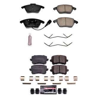 PowerStop® - Z23 Evolution Sport Performance Carbon-Fiber Ceramic Front and Rear Brake Pad Set