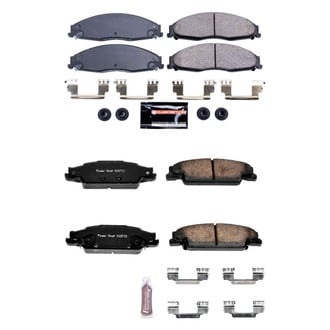 PowerStop® - Z23 Evolution Sport Performance Carbon-Fiber Ceramic Front and Rear Brake Pad Set