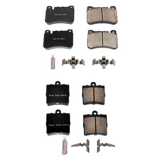 PowerStop® - Z23 Evolution Sport Performance Carbon-Fiber Ceramic Front and Rear Brake Pad Set