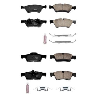 PowerStop® - Z23 Evolution Sport Performance Carbon-Fiber Ceramic Front and Rear Brake Pad Set