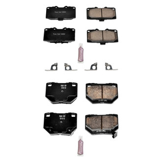 PowerStop® - Z23 Evolution Sport Performance Carbon-Fiber Ceramic Front and Rear Brake Pad Set