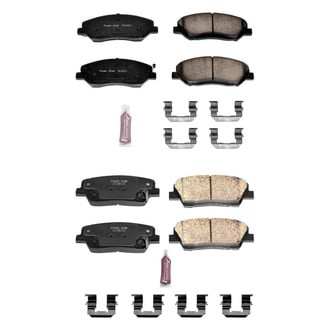 PowerStop® - Z23 Evolution Sport Performance Carbon-Fiber Ceramic Front and Rear Brake Pad Set