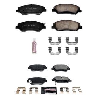 PowerStop® - Z23 Evolution Sport Performance Carbon-Fiber Ceramic Front and Rear Brake Pad Set