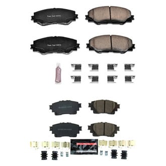 PowerStop® - Z23 Evolution Sport Performance Carbon-Fiber Ceramic Front and Rear Brake Pad Set