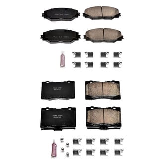 PowerStop® - Z23 Evolution Sport Performance Carbon-Fiber Ceramic Front and Rear Brake Pad Set