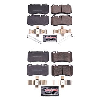 PowerStop® - Z23 Evolution Sport Performance Carbon-Fiber Ceramic Front and Rear Brake Pad Set