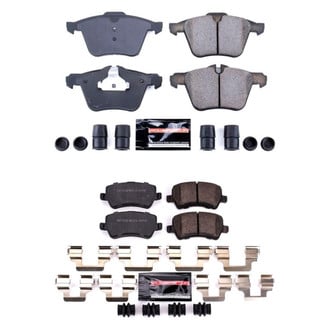 PowerStop® - Z23 Evolution Sport Performance Carbon-Fiber Ceramic Front and Rear Brake Pad Set