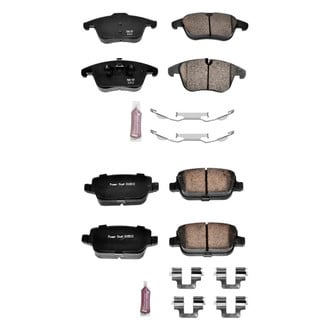 PowerStop® - Z23 Evolution Sport Performance Carbon-Fiber Ceramic Front and Rear Brake Pad Set