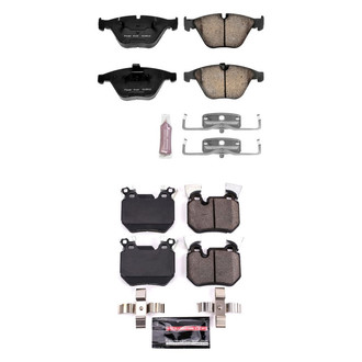 PowerStop® - Z23 Evolution Sport Performance Carbon-Fiber Ceramic Front and Rear Brake Pad Set
