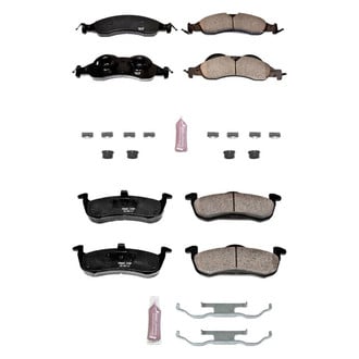 PowerStop® - Z23 Evolution Sport Performance Carbon-Fiber Ceramic Front and Rear Brake Pad Set