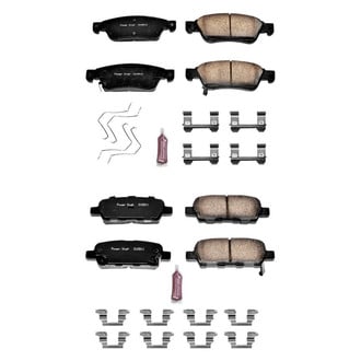 PowerStop® - Z23 Evolution Sport Performance Carbon-Fiber Ceramic Front and Rear Brake Pad Set