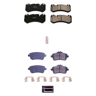 PowerStop® - Z23 Evolution Sport Performance Carbon-Fiber Ceramic Front and Rear Brake Pad Set