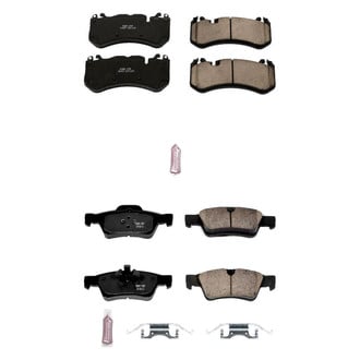 PowerStop® - Z23 Evolution Sport Performance Carbon-Fiber Ceramic Front and Rear Brake Pad Set