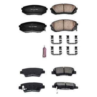 PowerStop® - Z23 Evolution Sport Performance Carbon-Fiber Ceramic Front and Rear Brake Pad Set