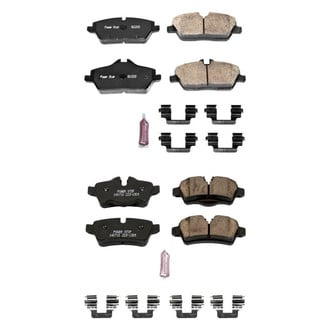 PowerStop® - Z23 Evolution Sport Performance Carbon-Fiber Ceramic Front and Rear Brake Pad Set