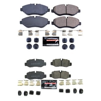 PowerStop® - Z23 Evolution Sport Performance Carbon-Fiber Ceramic Front and Rear Brake Pad Set