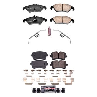 PowerStop® - Z23 Evolution Sport Performance Carbon-Fiber Ceramic Front and Rear Brake Pad Set