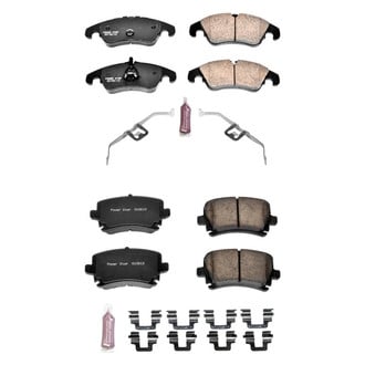 PowerStop® - Z23 Evolution Sport Performance Carbon-Fiber Ceramic Front and Rear Brake Pad Set