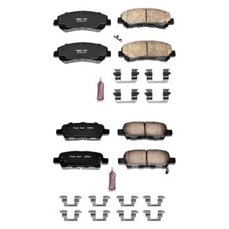 PowerStop® - Z23 Evolution Sport Performance Carbon-Fiber Ceramic Front and Rear Brake Pad Set
