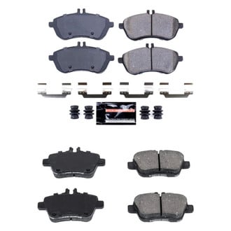 PowerStop® - Z23 Evolution Sport Performance Carbon-Fiber Ceramic Front and Rear Brake Pad Set