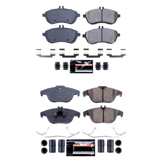 PowerStop® - Z23 Evolution Sport Performance Carbon-Fiber Ceramic Front and Rear Brake Pad Set