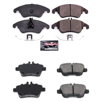 PowerStop® - Z23 Evolution Sport Performance Carbon-Fiber Ceramic Front and Rear Brake Pad Set