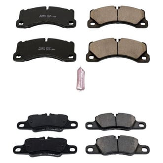 PowerStop® - Z23 Evolution Sport Performance Carbon-Fiber Ceramic Front and Rear Brake Pad Set