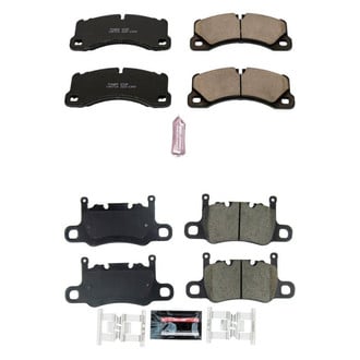 PowerStop® - Z23 Evolution Sport Performance Carbon-Fiber Ceramic Front and Rear Brake Pad Set