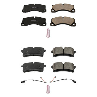 PowerStop® - Z23 Evolution Sport Performance Carbon-Fiber Ceramic Front and Rear Brake Pad Set
