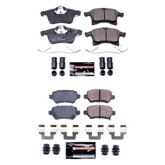 PowerStop® - Z23 Evolution Sport Performance Carbon-Fiber Ceramic Front and Rear Brake Pad Set