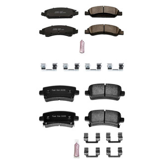 PowerStop® - Z23 Evolution Sport Performance Carbon-Fiber Ceramic Front and Rear Brake Pad Set