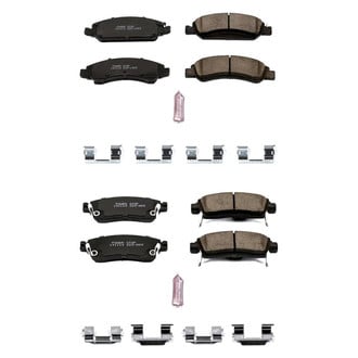 PowerStop® - Z23 Evolution Sport Performance Carbon-Fiber Ceramic Front and Rear Brake Pad Set