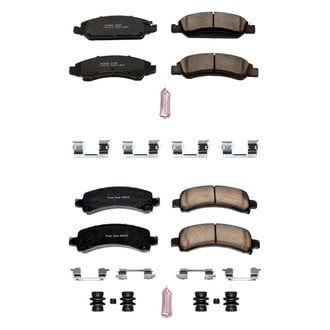 PowerStop® - Z23 Evolution Sport Performance Carbon-Fiber Ceramic Front and Rear Brake Pad Set